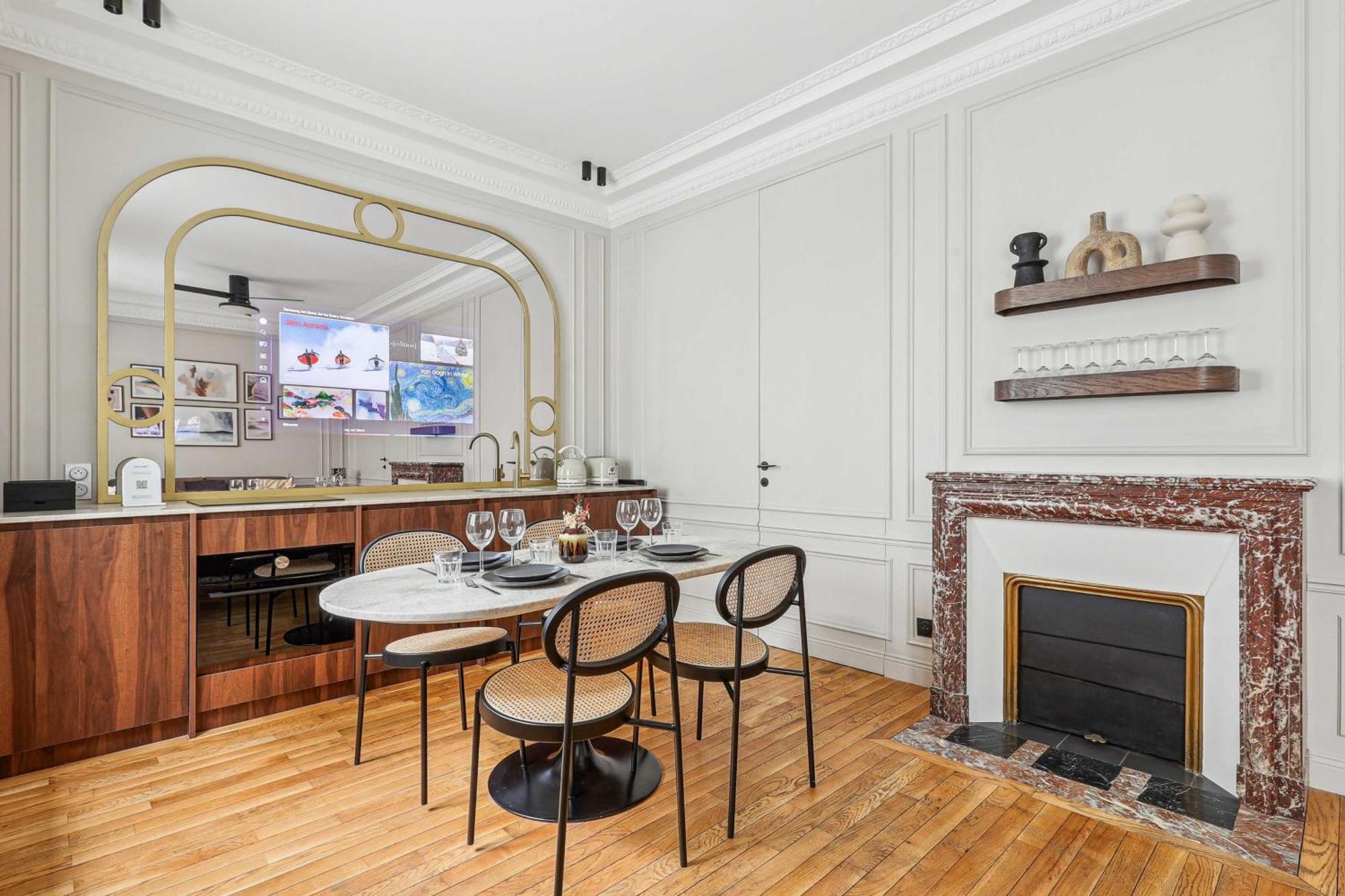 Interior Design - Apartment 6P-2Br - Tour Eiffel Paris Bagian luar foto