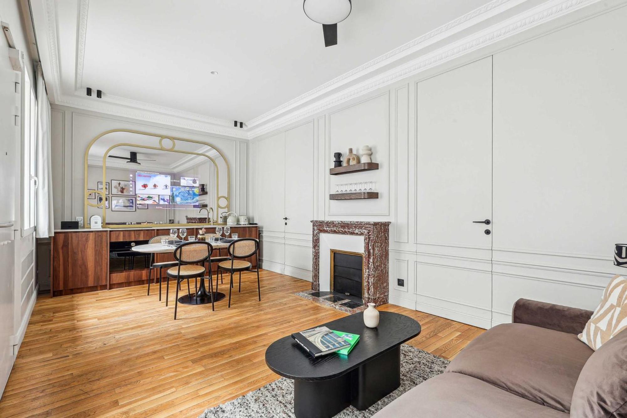 Interior Design - Apartment 6P-2Br - Tour Eiffel Paris Bagian luar foto