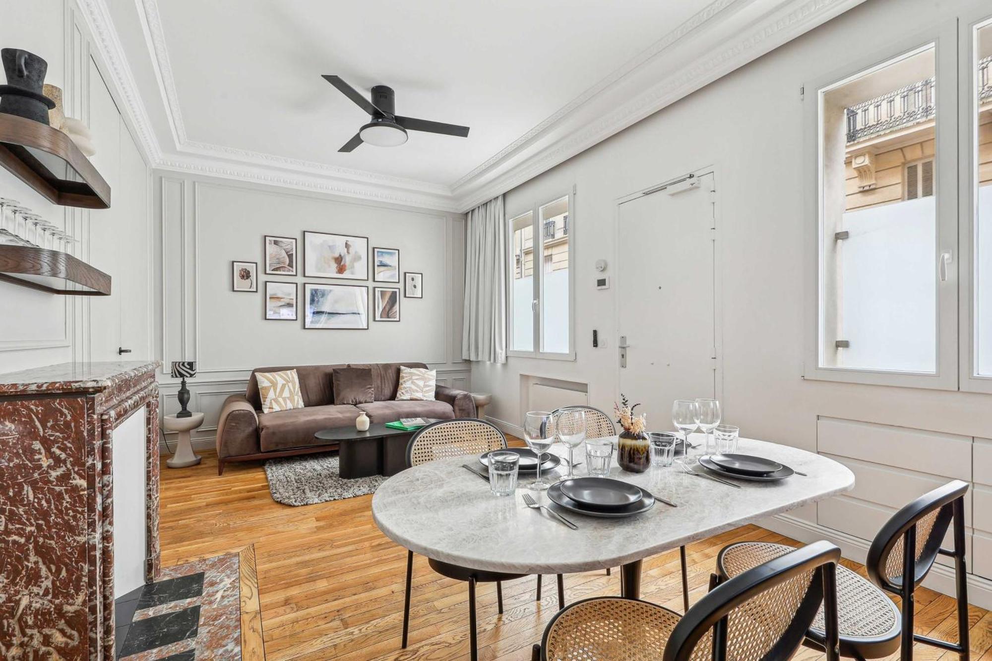 Interior Design - Apartment 6P-2Br - Tour Eiffel Paris Bagian luar foto